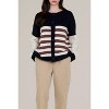 Women's striped color block cardigan - GRADE & GATHER - 2 of 4