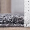 Plush Shag Fuzzy Soft Modern Solid Indoor Area Rug or Runner with Cotton Backing by Blue Nile Mills - 4 of 4