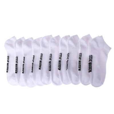 Steve Madden Women's Low Cut Socks - Cushioned Sneaker Workout Running Sport Socks (6 and 10 Pairs)