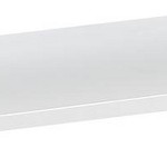 White Faux Marble/White
