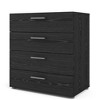 Tvilum,Austin 4 Drawer Chest, Black Woodgrain - 2 of 4