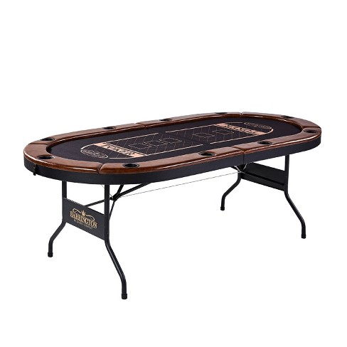 Trademark Texas Hold'em Poker Padded Table Top With Cupholders Sports " Outdoors 