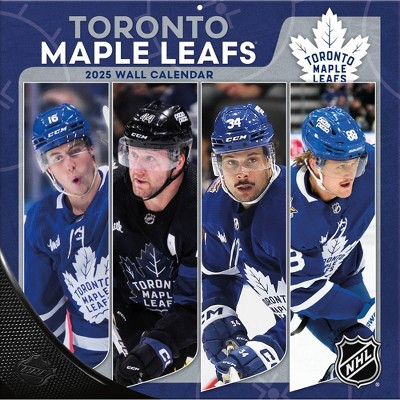 NHL Toronto Maple Leafs 2025 12"x12" Team Wall Calendar