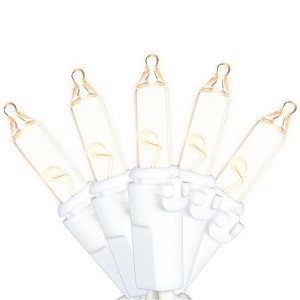 Novelty Lights RetroGlo® Clear LED Mini Lights 20 Light 8Feet Long - 1 of 4