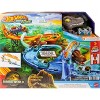 Jurassic World Hot Wheels Racer Verse Rebirth Crash and Splash Track Set and Die-Cast Dinosaur Toy Car - 2 of 2