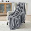 Cozy Comfort by Bedsure | Flannel Blanket Solid 260GSM Soft Fuzzy Plush Bed Blanket - 2 of 4