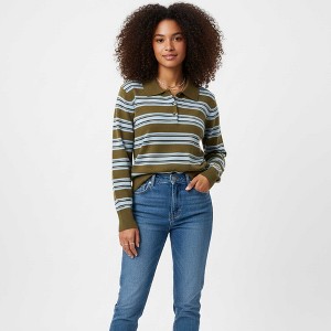 Cherie Code Women’s Knit Pullover Top – Cotton‑Poly Blend, Long Sleeve, Casual Fit - 1 of 4