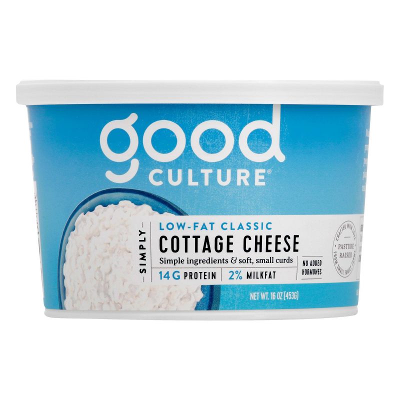 Good Culture 2% Low-Fat Classic Cottage Cheese - 16oz, 1 of 10