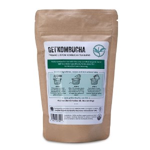 DIY Gifts Kombucha Tea Blend (180 Servings) - Premium Green and Black Loose Leaf Tea For Kombucha Tea At Home - 1 of 3