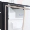 GlasFlength Decorative Wall Mirrors Wall Art Rectangle Mirror Vanity Mirror Accent Mirror Metal Frame Mirror for Living Room, Black, 27"*0.6"*20" - 3 of 4