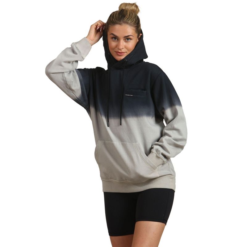 Women's Emerson Ombre Oversized Hooded Sweatshirt, 3 of 6