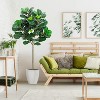 5.2 Ft Artificial Fiddle Leaf Fig Tree, Faux Ficus Lyrata Plant with 62 Fiddle Leaves, Large Floor Plant for Living Room Office - 3 of 4