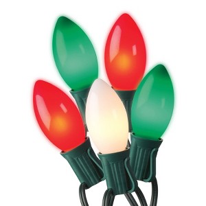 20CT LED Sylvania Ceramic Stay-lit Parallel Wired Feature Indoor Outdoor Filament String Lights Bulb With Green Wire - 1 of 3