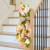 The Lakeside Collection Easter Swag Lighted in Easter With Tulip Or Spring With Butterfly - 2 of 2