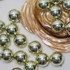 Northlight 32ct Shatterproof Shiny Christmas Ball Tree Ornament Set 3.25" - Gold - 2 of 4