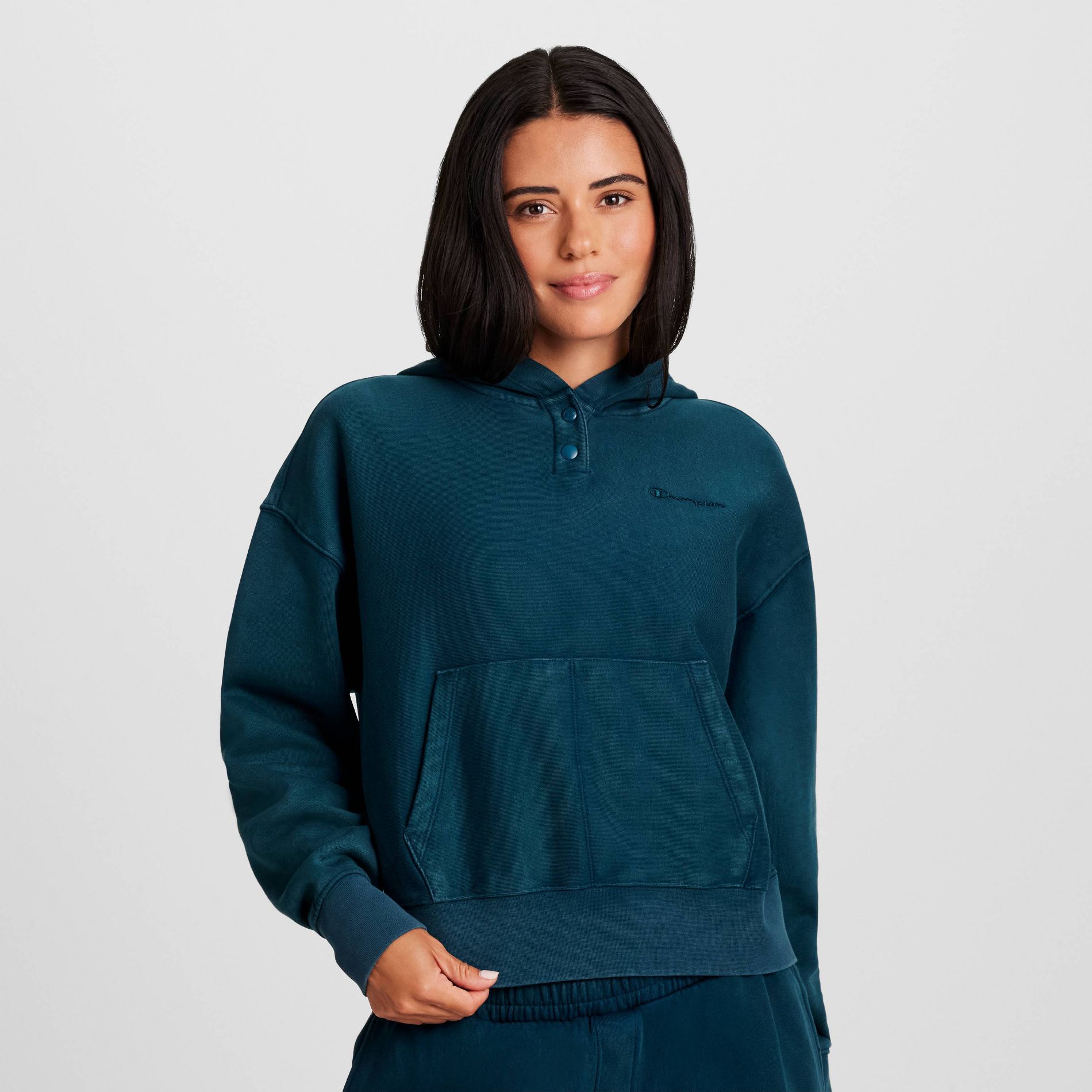 Champion Women's Vintage Wash Fleece Hooded Sweatshirt