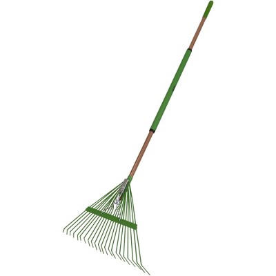 54 In. 22-tine Hardwood/steel Handle Steel Leaf Rake - Ames : Target