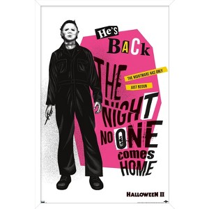 Trends International Halloween II - He's Back Framed Wall Poster Prints - 1 of 4