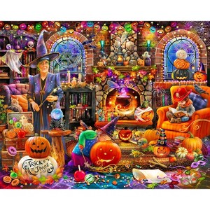 Springbok Grandma's Halloween Party Jigsaw Puzzle - 1000pc - 1 of 4