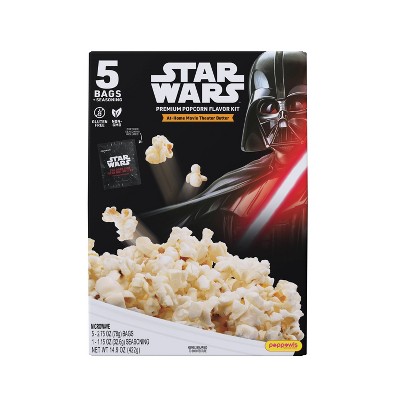 Poppowls Darth Vader Microwave Popcorn - 14.9oz/5ct