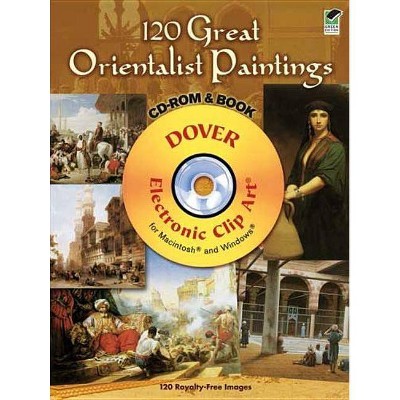 120 Great Orientalist Paintings - (Dover Electronic Clip Art) by  Carol Belanger Grafton (Mixed Media Product)