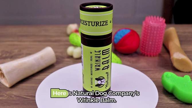 Natural Dog Company Wrinkle Balm Stick - 2oz, 2 of 5, play video