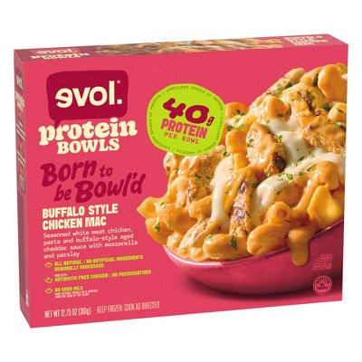 Evol Protein Bowls Buffalo-Style Chicken Mac Bowl Frozen Meal - 12.75 oz