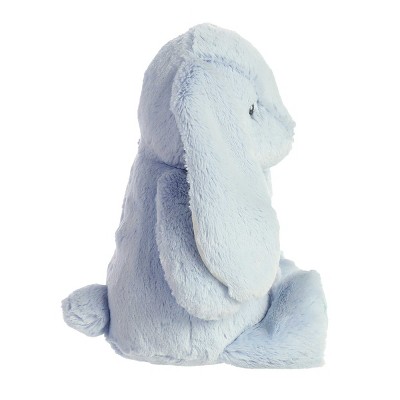 Soft Blue Plush Bunny with Long Ears, 8.5 Inches