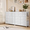 Dresser for Bedroom with 12 Drawer, Dressers & Chests of Drawers for Hallway, Entryway, Sturdy Metal Frame, Wood Tabletop, Easy Pull Handle - 2 of 4