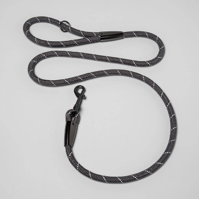 Reflective Rope Dog Leash - Gray - Boots & Barkley&trade;