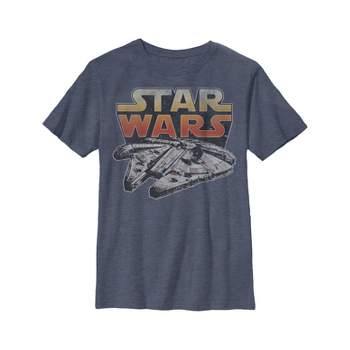 Star Wars Little T-shirts : 7-8 Pack Gray/blue/white Graphic Boys Target 9