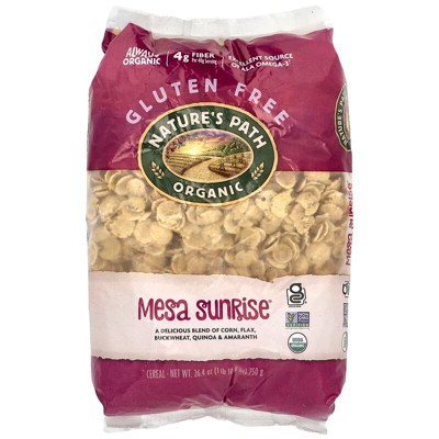 Nature's Path Organic Mesa Sunrise Cereal Corn Flakes, Gluten Free, 26.4 oz Bag