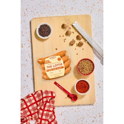 Lottie's Meats The Lottie - Signature Smoked Pork Sausage - 12oz/4ct
