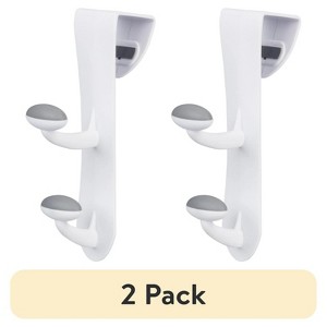 LunaLulinlk (2 pack) Over The Door Polishing Non-Slip 2 Packs Hook Adult Organizer - 1 of 4