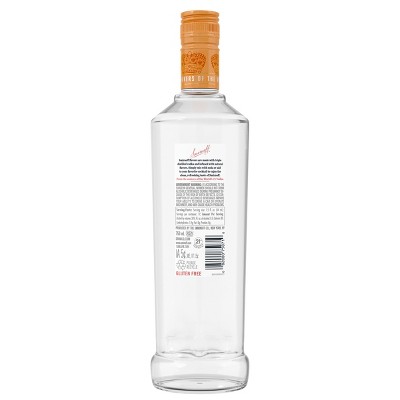 Smirnoff Peach Flavored Vodka - 750ml Bottle