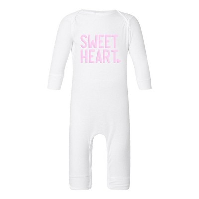 The Juniper Shop Sweetheart Puff Print Baby Romper