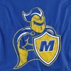 Madonna University Distressed Primary Logo Kids T-Shirt For Youth Royal Blue - 2 of 4
