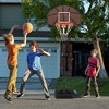 Costway Basketball Hoop 5.6-6.5 FT Height Adjustable for Kids with Shatterproof Backboard - 2 of 4
