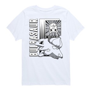 Boys' - Pokémon - Bulbasaur Anime Battle Short Sleeve Graphic T-Shirt - 1 of 4