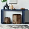 Sapphtopaz TV Stands for Living Room with 2 Storage Drawers Rectangle Entryway Table with Bottom Open Storage Shelf for Hallway, Bedroom - 2 of 4