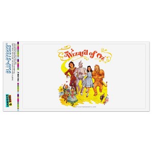 The Wizard Of Oz Yellow Brick Road Automotive Bumper Sticker - 1 of 4