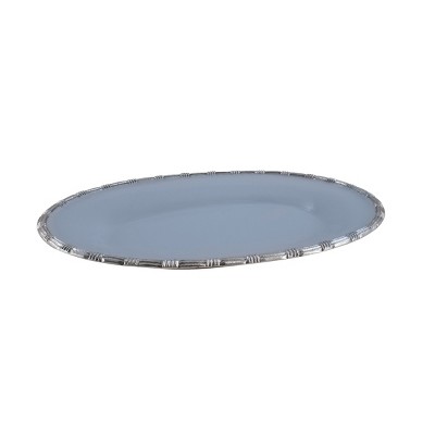 Split P Rope Border Oval Platter