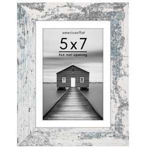 Americanflat Wide Molding Picture Frame with Mat - 1 of 4