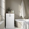 GDFStudio Briar 22" Farmhouse Wooden Tilt-Out Trash Can Cabinet with Drawer - 2 of 4