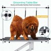 Hydraulic Dog Grooming Table, Heavy Duty 350Lbs Capacity Professional Pet Grooming Table with Adjustable Overhead Arm & Noose, Height Range 22''-39'' - 4 of 4