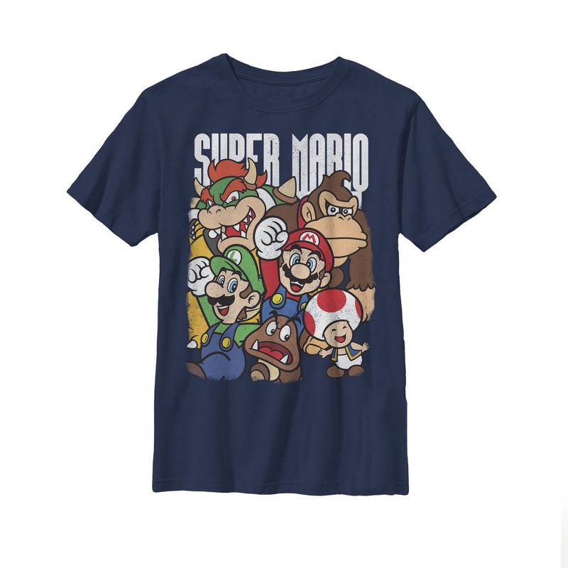 Boy's Nintendo Super Mario Party T-Shirt, 1 of 4