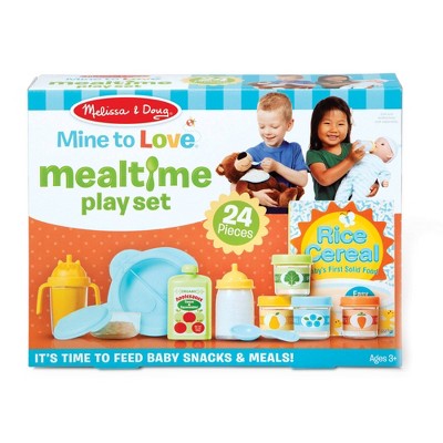 Melissa & Doug Mine to Love Mealtime Play Set
