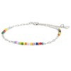 SHINE by Sterling Forever Iridiana Beaded Anklet - 2 of 2