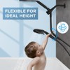Itopfox Dual Handheld Shower Head Combo, 2-in-1 Rain Shower Heads System with 10 Modes High Pressure Hand Held Showerhead and Built-in Power Wash - 4 of 4