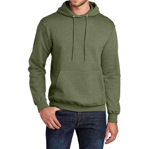 Mafoose Men's Long Sleeve Core Poly Fleece Pullover Hooded Cozy Sweatshirt - 1 of 4